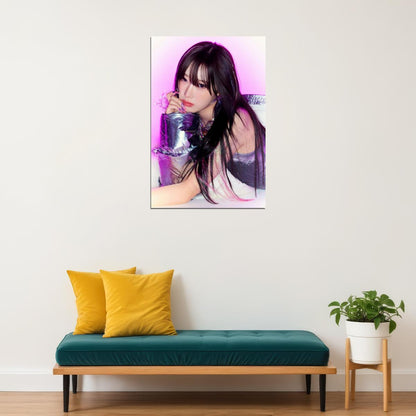 aespa Giselle Supernova MV Teaser Photos Armageddon K-pop Music Poster Y2K Futuristic Style Aesthetic  Female Idol Fashion Print Iconic Girl Group Wall Art - xonomax
