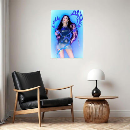 aespa Karina Supernova MV Teaser Photos Armageddon K-pop Music Poster Y2K Futuristic Style Aesthetic  Female Idol Fashion Print Viral Girl Group Wall Art - xonomax