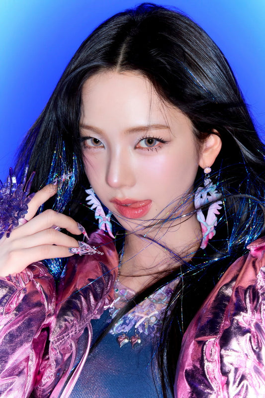 aespa Karina Supernova MV Teaser Photos Armageddon K-pop Music Poster Bold Neon Aesthetic  Female Idol Fashion Print Iconic Girl Group Wall Art - xonomax