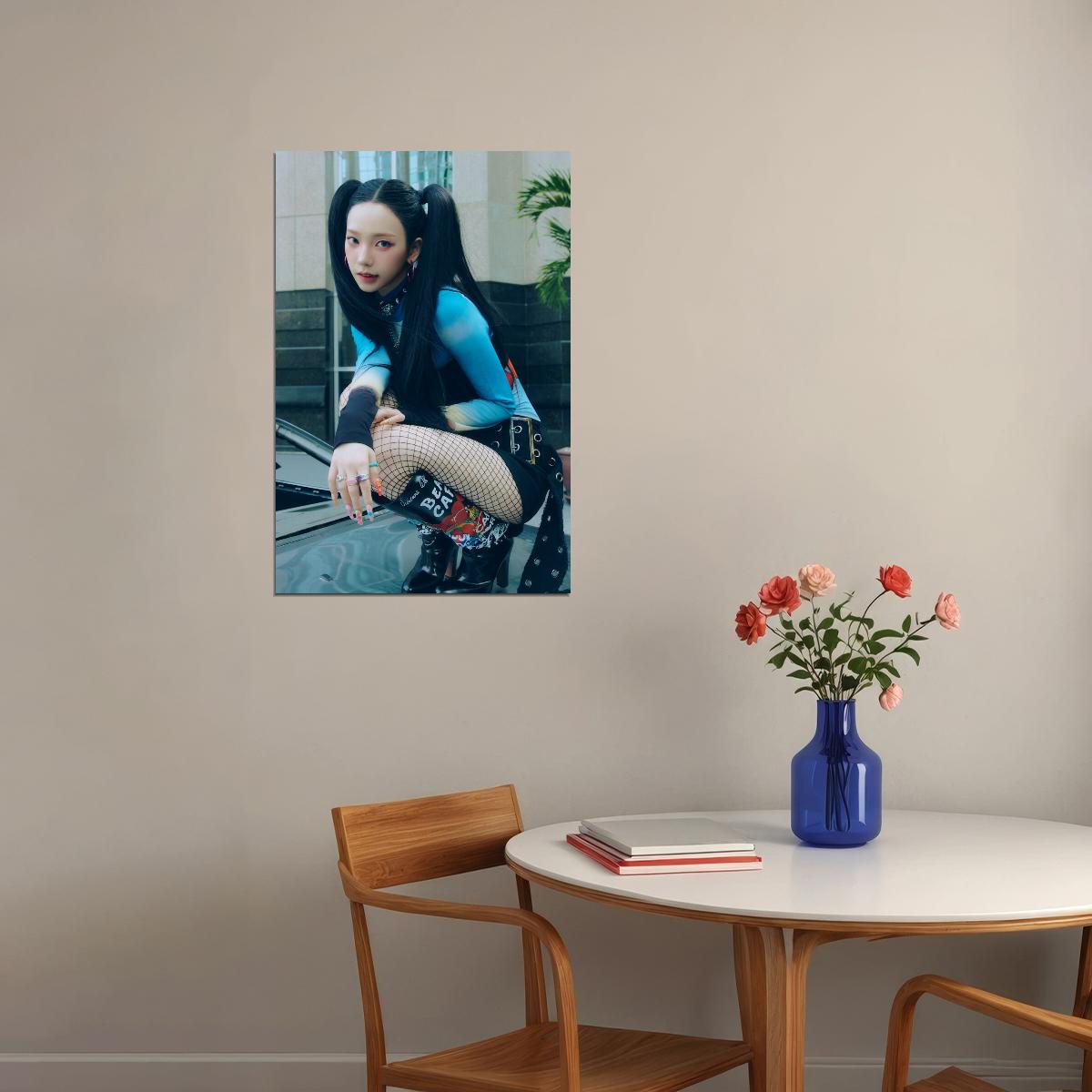 aespa Karina Supernova MV Teaser Photos Armageddon K-pop Music Poster Futuristic Aesthetic  Female Idol Fashion Print Viral Girl Group Wall Art - xonomax