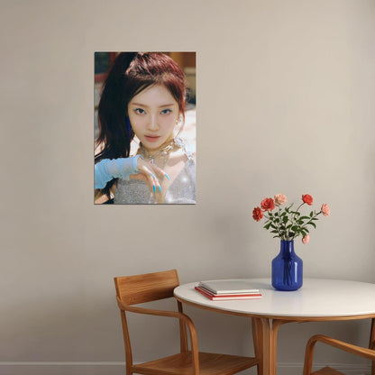 aespa Ningning Supernova MV Teaser Photos Armageddon K-pop Music Poster Futuristic Aesthetic  Female Idol Fashion Print Iconic Girl Group Wall Art