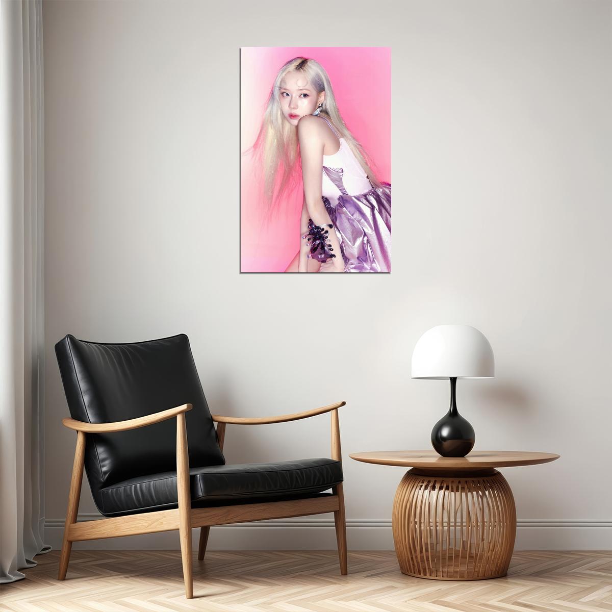 aespa Winter Supernova MV Teaser Photos Armageddon K-pop Music Poster Bold Neon Aesthetic  Female Idol Fashion Print Trendy Girl Group Wall Art - xonomax