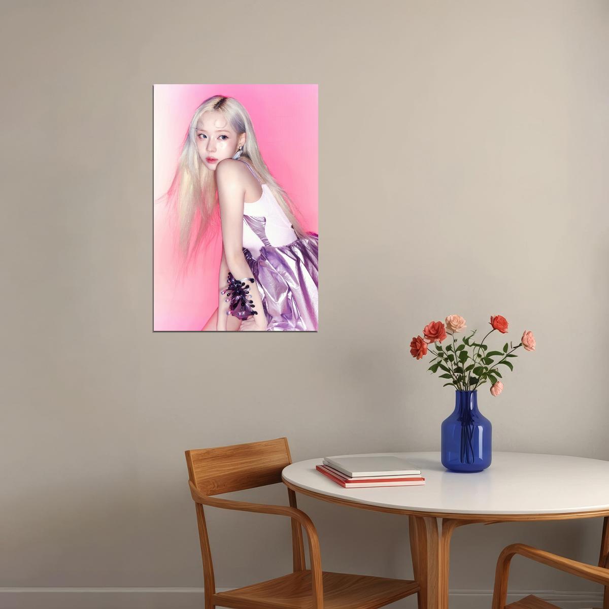 aespa Winter Supernova MV Teaser Photos Armageddon K-pop Music Poster Bold Neon Aesthetic  Female Idol Fashion Print Trendy Girl Group Wall Art - xonomax