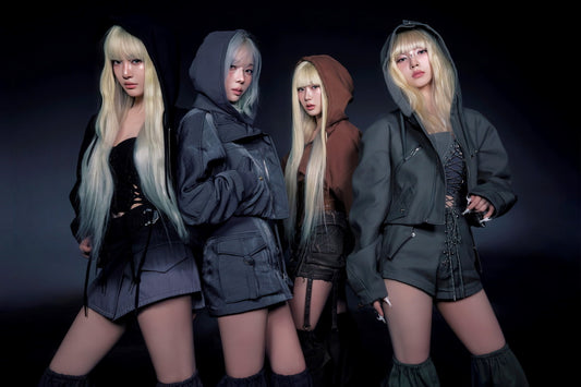 aespa Karina Winter Giselle Ningning Group Photo K-pop Music Poster Aesthetic  Female Idol Fashion Print Trendy Girl Group Wall Art - xonomax