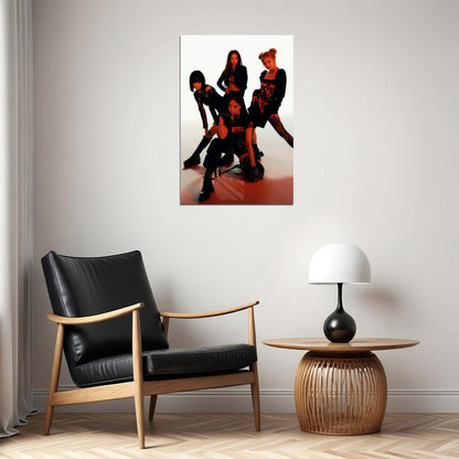 aespa Karina Winter Giselle Ningning Savage Photo K-pop Music Poster Aesthetic  Female Idol Fashion Print Trendy Girl Group Wall Art - xonomax