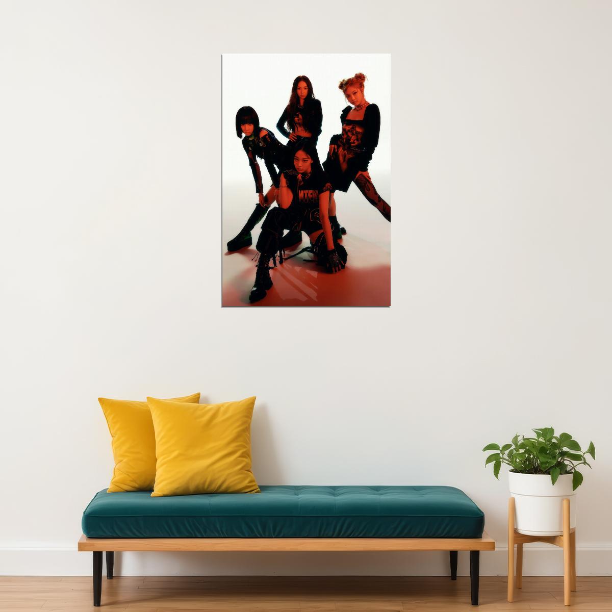 aespa Karina Winter Giselle Ningning Savage Photo K-pop Music Poster Aesthetic  Female Idol Fashion Print Trendy Girl Group Wall Art - xonomax