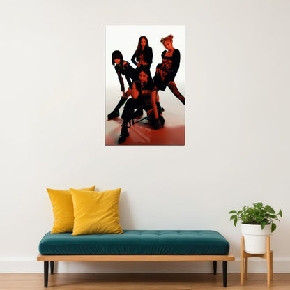 aespa Karina Winter Giselle Ningning Savage Photo K-pop Music Poster Aesthetic  Female Idol Fashion Print Trendy Girl Group Wall Art - xonomax