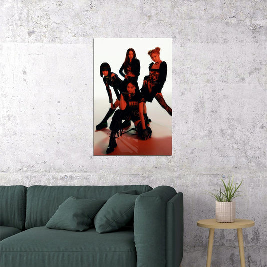 aespa Karina Winter Giselle Ningning Savage Photo K-pop Music Poster Aesthetic  Female Idol Fashion Print Trendy Girl Group Wall Art - xonomax