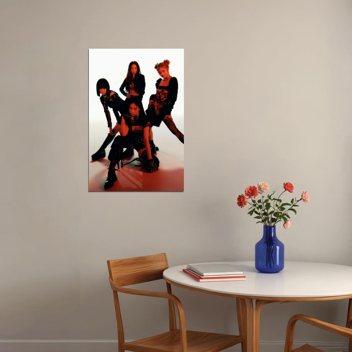 aespa Karina Winter Giselle Ningning Savage Photo K-pop Music Poster Aesthetic  Female Idol Fashion Print Trendy Girl Group Wall Art - xonomax