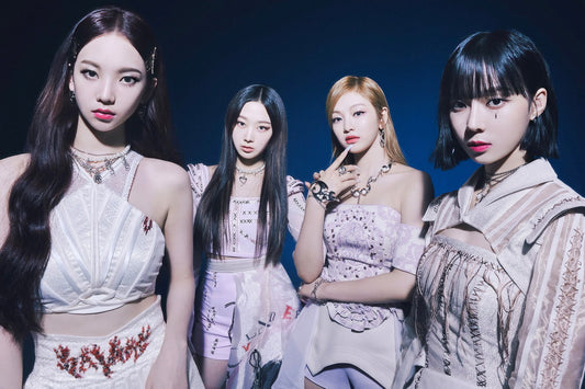 aespa Karina Winter Giselle Ningning Savage Photo K-pop Music Poster Aesthetic  Female Idol Fashion Print Trendy Girl Group Wall Art - xonomax