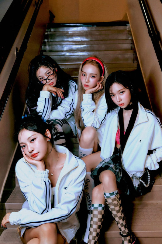 aespa Karina Winter Giselle Ningning Spicy Concept Photo K-pop Music Poster Aesthetic  Female Idol Fashion Print Trendy Girl Group Wall Art - xonomax