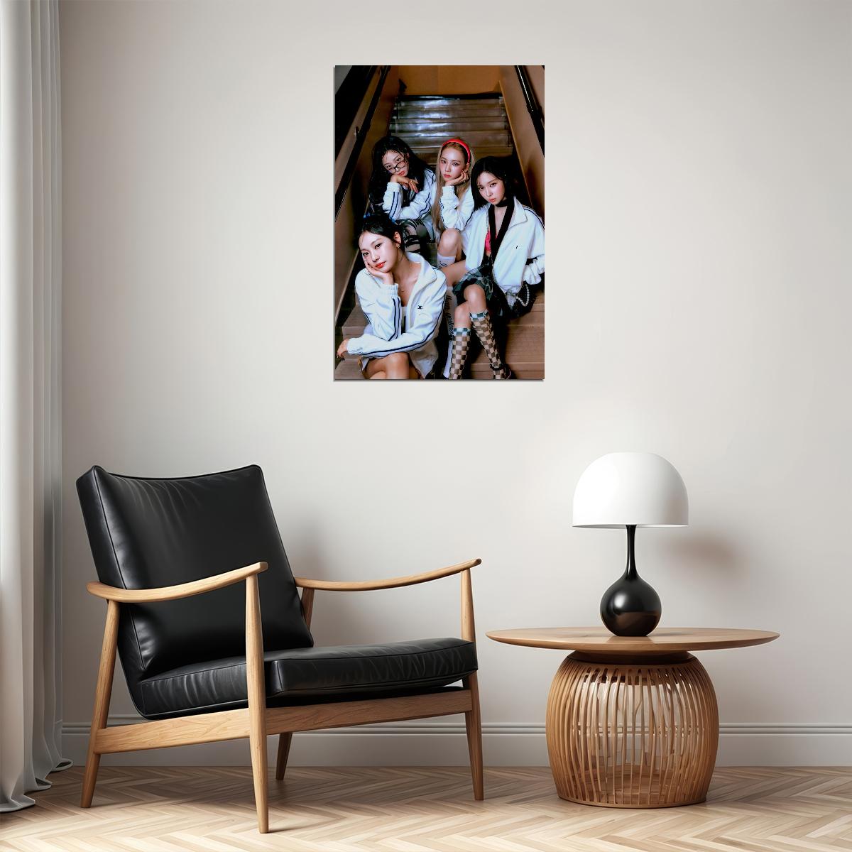 aespa Karina Winter Giselle Ningning Spicy Concept Photo K-pop Music Poster Aesthetic  Female Idol Fashion Print Trendy Girl Group Wall Art - xonomax