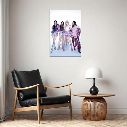 aespa Karina Winter Giselle Ningning Supernova K-pop Music Poster Aesthetic  Female Idol Fashion Print Trendy Girl Group Wall Art