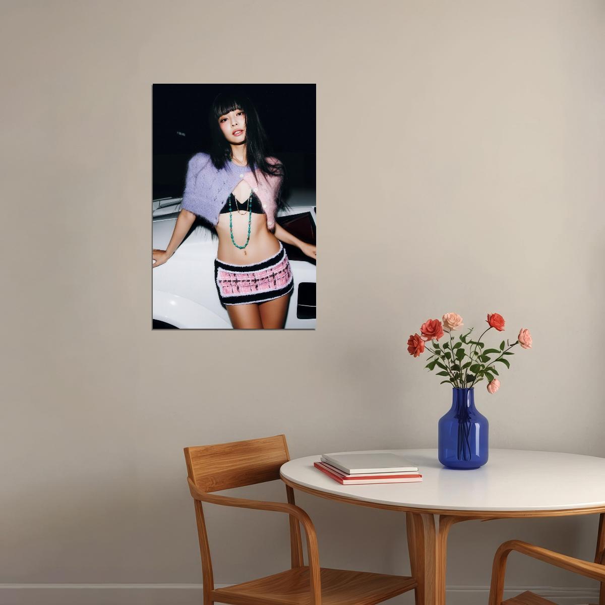 BLACKPINK JENNIE Single Mantra Viral Photo Music Poster K-Pop  Aesthetic K-pop Female Girl Group Korean Fashion Idol Wall Art Print - xonomax