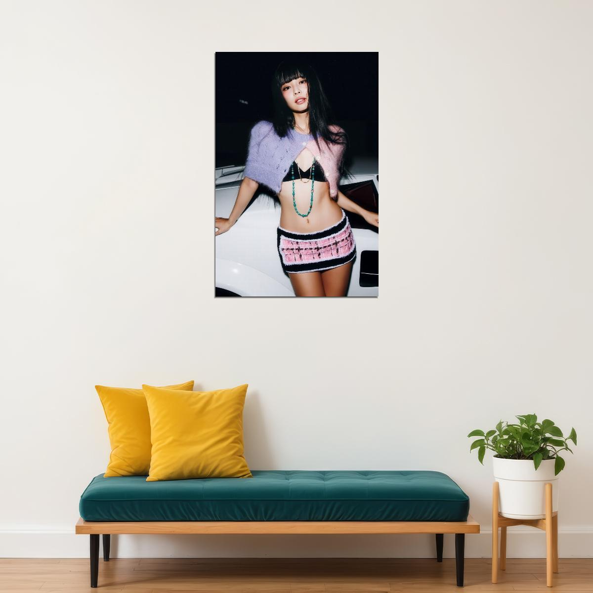 BLACKPINK JENNIE Single Mantra Viral Photo Music Poster K-Pop  Aesthetic K-pop Female Girl Group Korean Fashion Idol Wall Art Print - xonomax