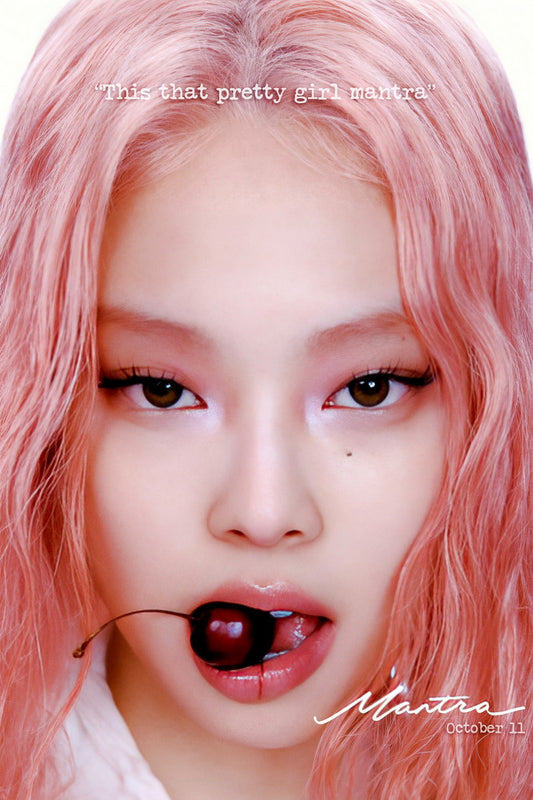 BLACKPINK JENNIE Single Mantra Trendy Photo Music Poster K-Pop  Aesthetic K-pop Female Girl Group Korean Fashion Idol Wall Art Print - xonomax