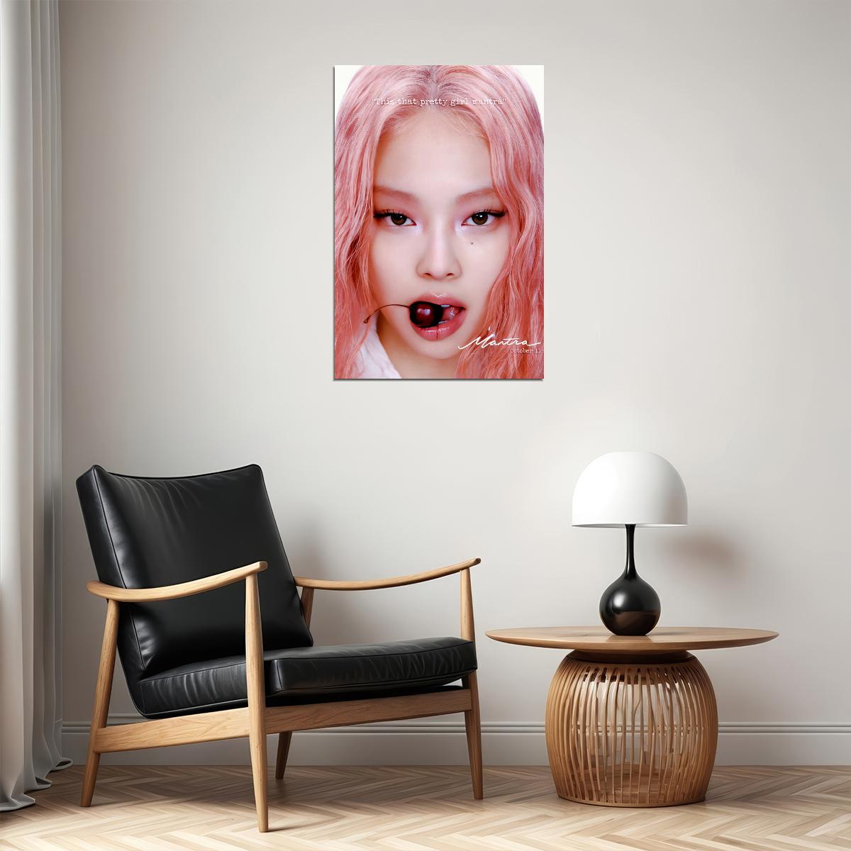 BLACKPINK JENNIE Single Mantra Trendy Photo Music Poster K-Pop  Aesthetic K-pop Female Girl Group Korean Fashion Idol Wall Art Print - xonomax