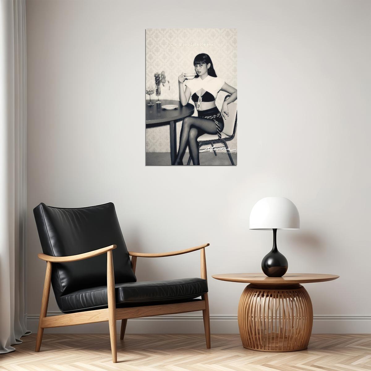 BLACKPINK JENNIE Single Mantra Viral Photo Music Poster K-Pop  Aesthetic K-pop Female Girl Group Korean Fashion Idol Wall Art Print - xonomax
