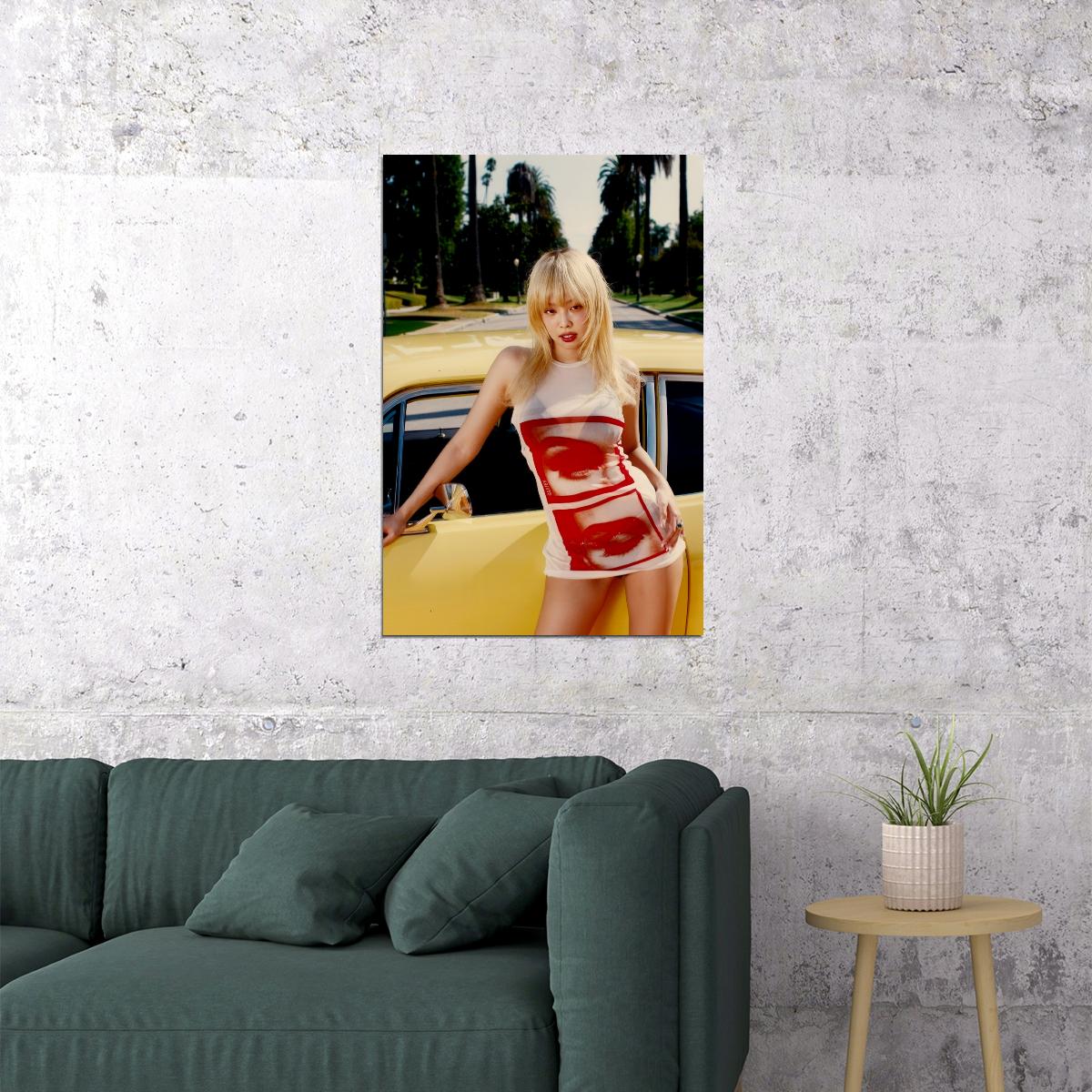 BLACKPINK JENNIE Single Mantra Photo Music Poster K-Pop  Aesthetic K-pop Female Girl Group Korean Fashion Idol Wall Art Print - xonomax