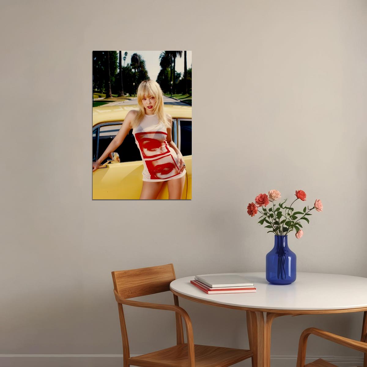 BLACKPINK JENNIE Single Mantra Photo Music Poster K-Pop  Aesthetic K-pop Female Girl Group Korean Fashion Idol Wall Art Print - xonomax