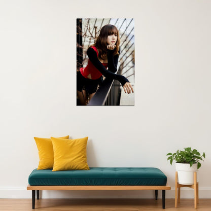 LISA BLACKPINK Photo Music Poster K-Pop  Aesthetic K-pop Female Girl Group Korean Fashion Idol Wall Art Print - xonomax