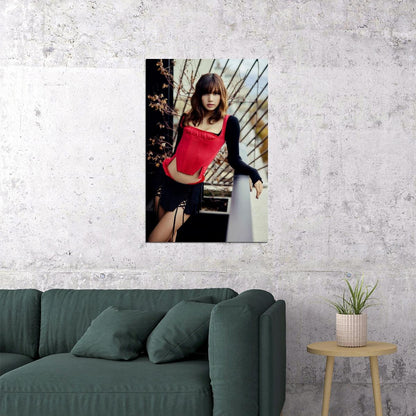 LISA BLACKPINK Photo Music Poster K-Pop  Aesthetic K-pop Female Girl Group Korean Fashion Idol Wall Art Print - xonomax
