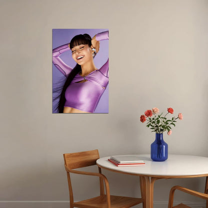 LISA BLACKPINK Photo Music Poster K-Pop  Retro Aesthetic K-pop Female Singer Korean Fashion Idol Wall Art Print - xonomax