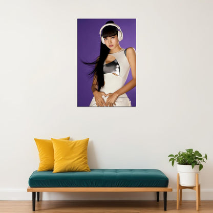 LISA BLACKPINK Photo Music Poster K-Pop  Retro Aesthetic K-pop Female Singer Korean Fashion Idol Wall Art Print - xonomax