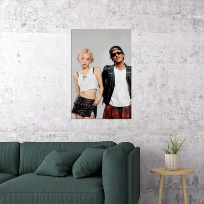Blackpink ROSE APT Music Poster Pre Release Single Concept Teasers KPop  Aesthetic K-pop Female Girl Group Wall Art Print - xonomax