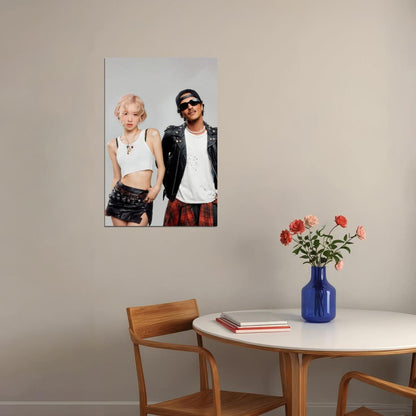 Blackpink ROSE APT Music Poster Pre Release Single Concept Teasers KPop  Aesthetic K-pop Female Girl Group Wall Art Print - xonomax