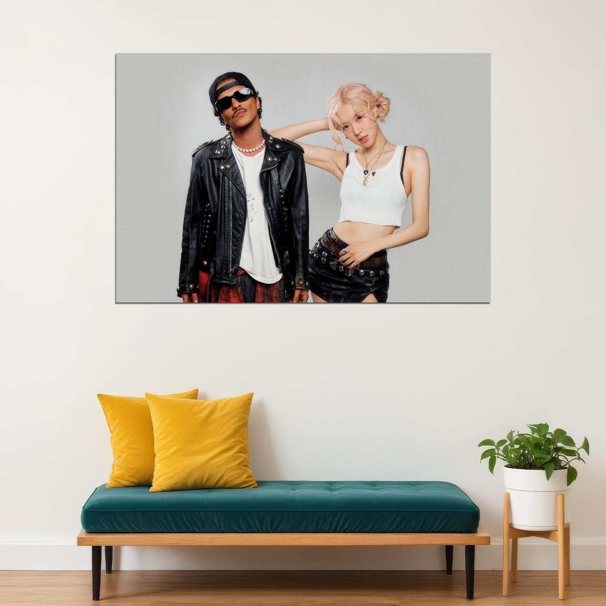 Blackpink ROSE APT Music Poster Pre Release Single Concept Teasers KPop  Aesthetic K-pop Female Girl Group Wall Art Print - xonomax