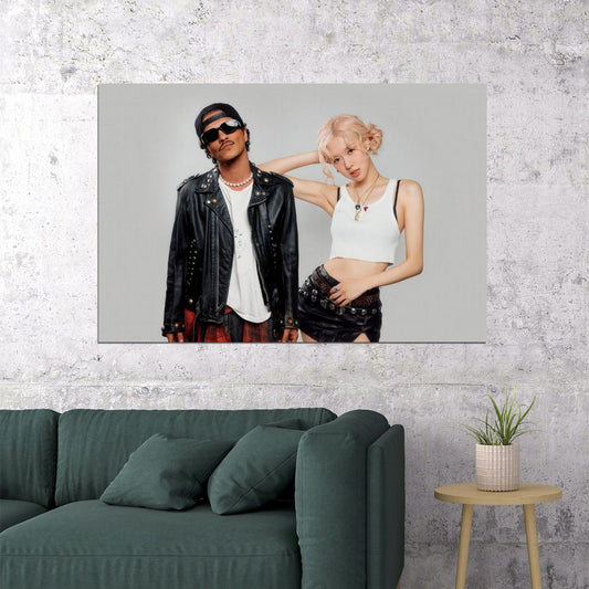 Blackpink ROSE APT Music Poster Pre Release Single Concept Teasers KPop  Aesthetic K-pop Female Girl Group Wall Art Print - xonomax