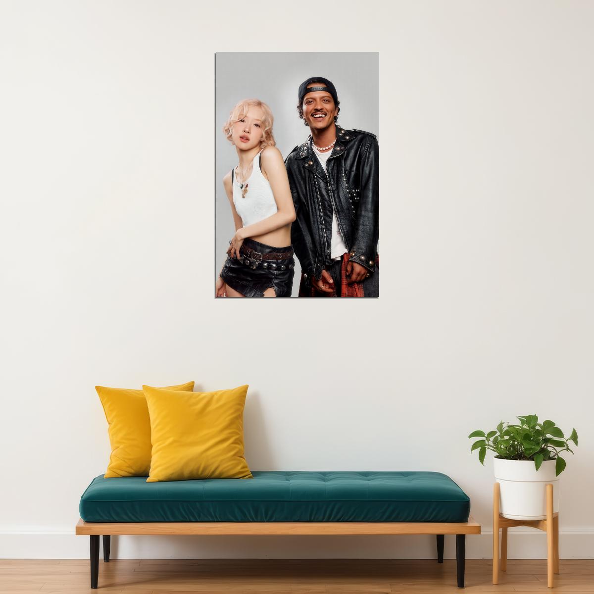 Blackpink ROSE APT Music Poster Pre Release Single Concept Teasers KPop  Aesthetic K-pop Female Girl Group Wall Art Print - xonomax