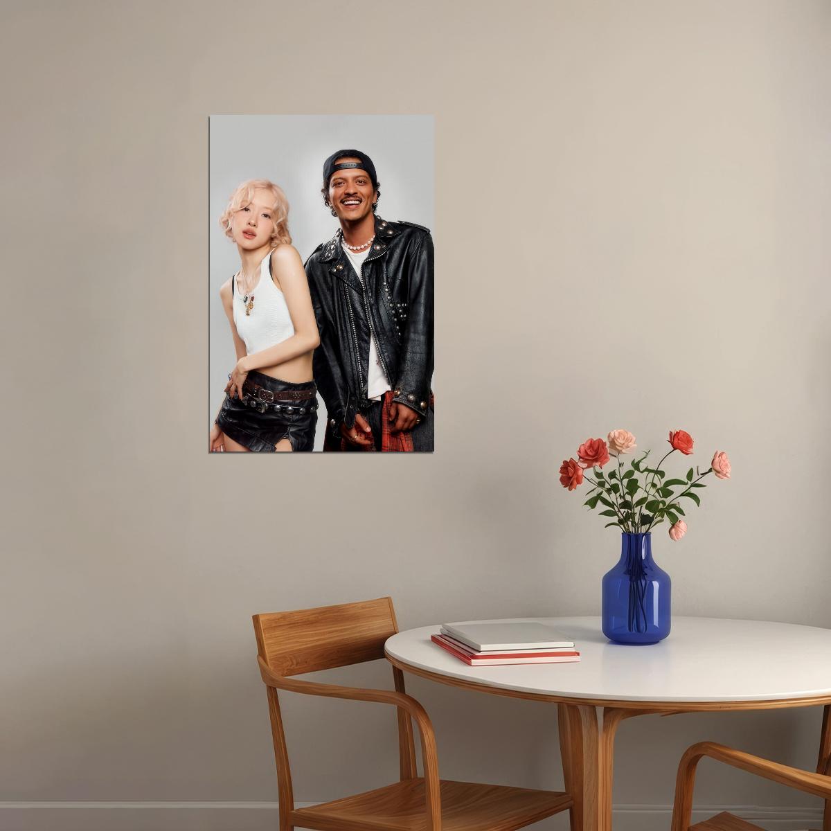 Blackpink ROSE APT Music Poster Pre Release Single Concept Teasers KPop  Aesthetic K-pop Female Girl Group Wall Art Print - xonomax