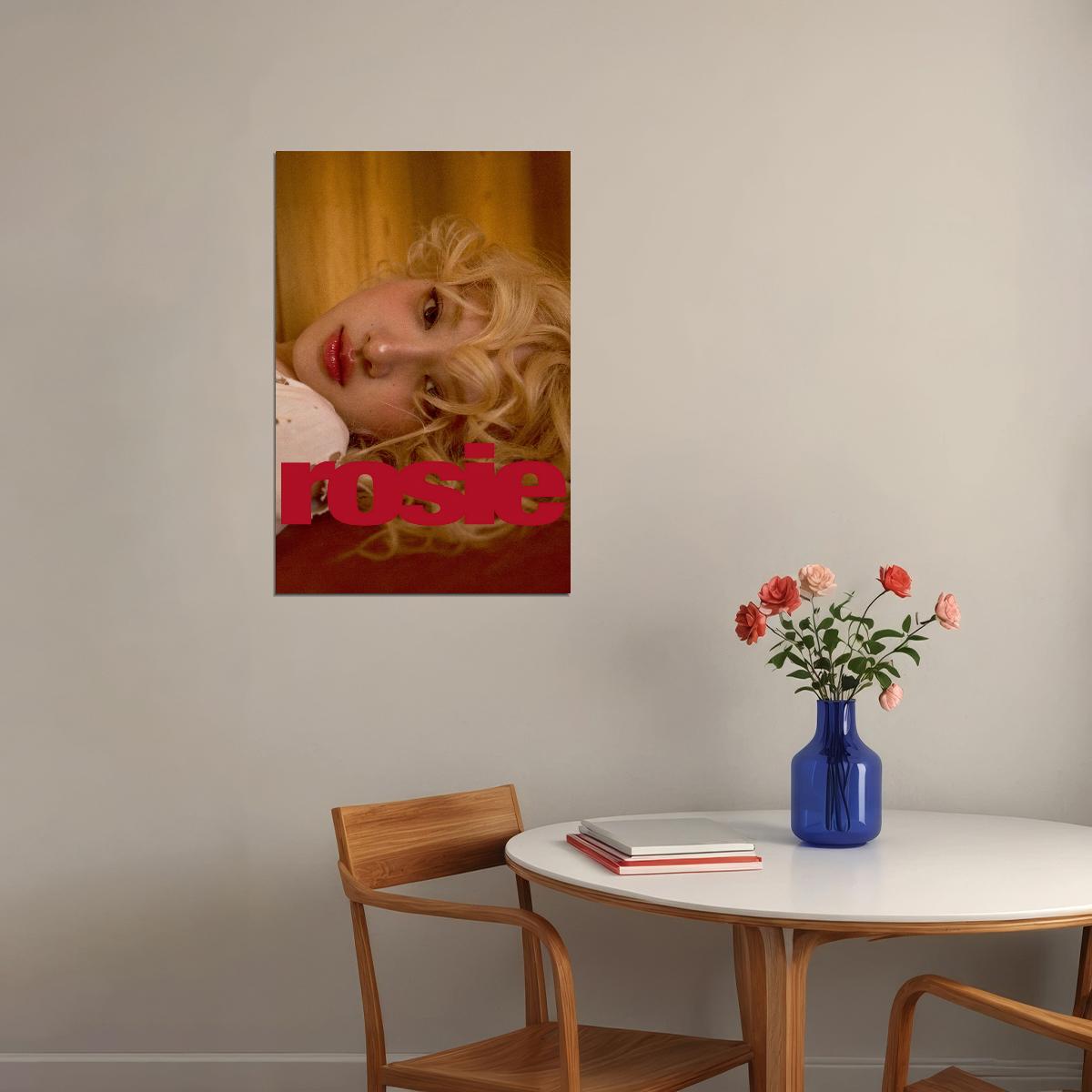 Blackpink ROSE Rosie Music Poster Concept Teasers KPop  Aesthetic K-pop Female Girl Group Wall Art Print