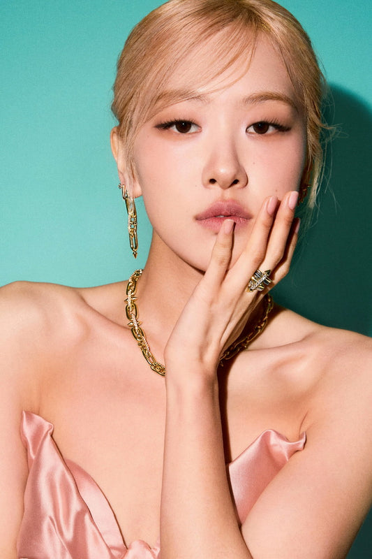 Rose Blackpink Music Poster Korean Fashion Idol KPop  Aesthetic K-pop Female Girl Group Wall Art Print