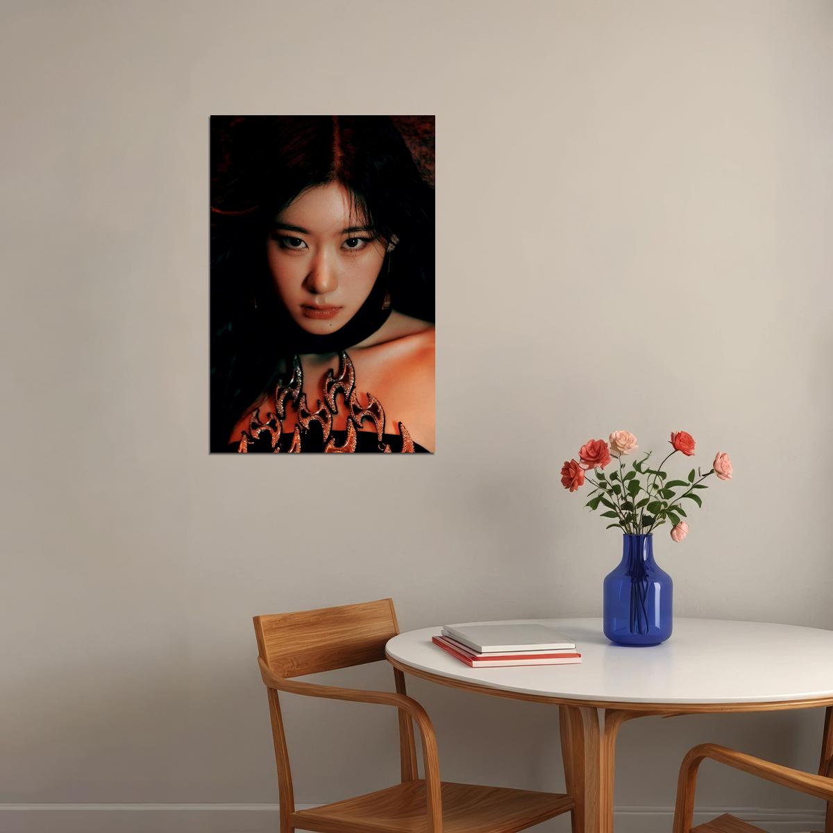 ITZY Chaeryeong BORN TO BE Concept Photo K-pop Music Poster Grunge Aesthetic  Female Edgy Idol Fashion Print Trendy Girl Group Wall Art - xonomax