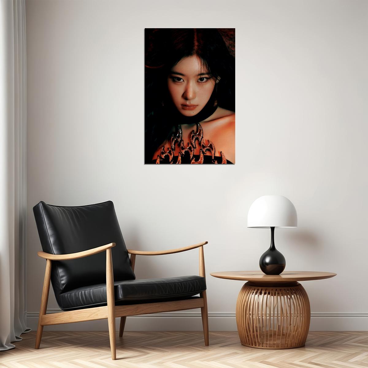 ITZY Chaeryeong BORN TO BE Concept Photo K-pop Music Poster Grunge Aesthetic  Female Edgy Idol Fashion Print Trendy Girl Group Wall Art - xonomax