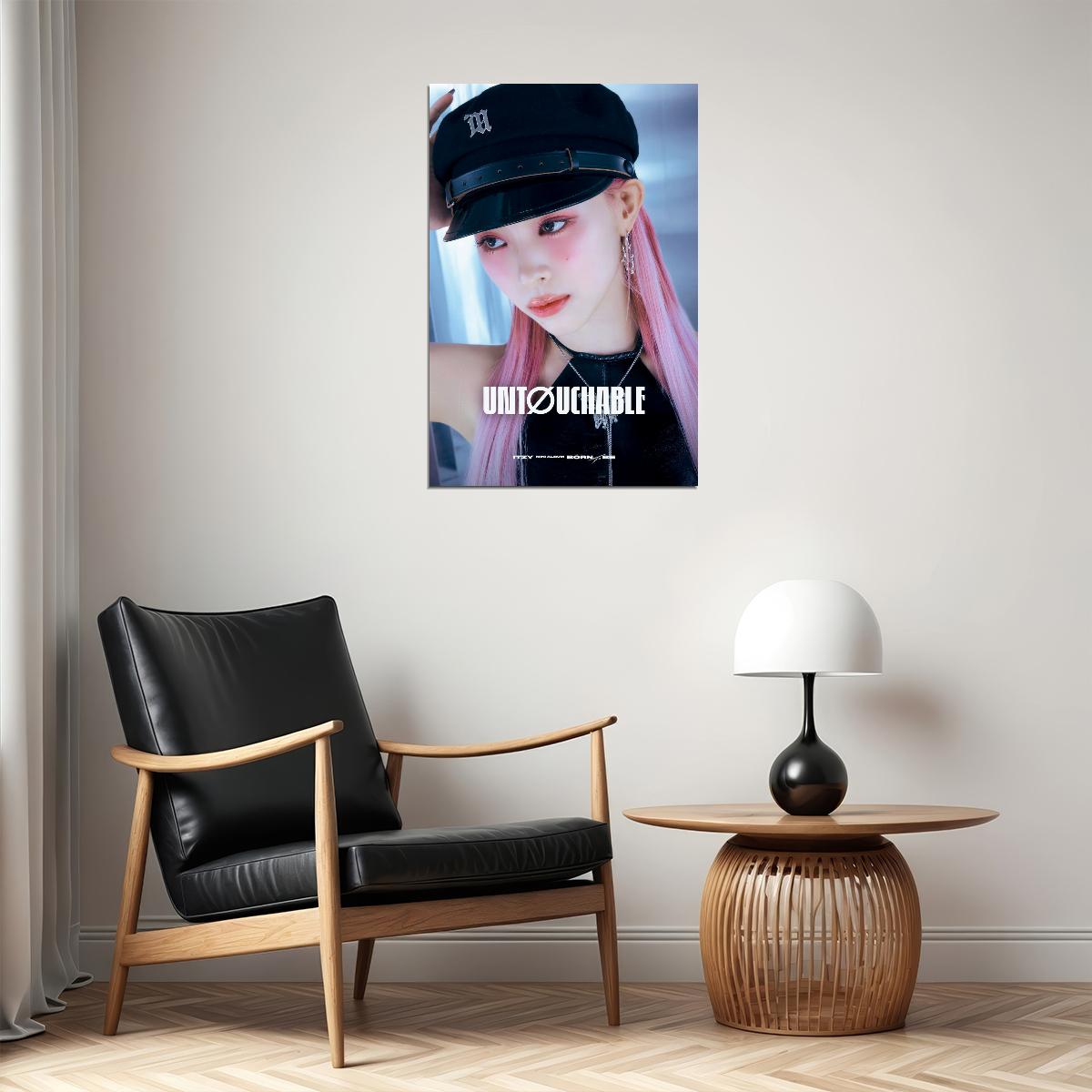 ITZY Ryujin BORN TO BE Concept Photo K-pop Music Poster Grunge Aesthetic  Female Edgy Idol Fashion Print Trendy Girl Group Wall Art - xonomax