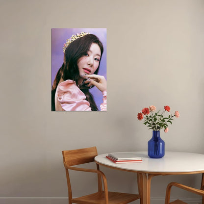 ITZY Chaeryeong CHECKMATE Concept Photo K-pop Music Poster Dreamy Royal Aesthetic  Elegant Female Korean Idol Fashion Print Trendy Girl Group Wall Art - xonomax