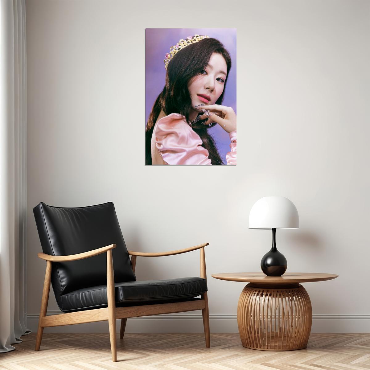 ITZY Chaeryeong CHECKMATE Concept Photo K-pop Music Poster Dreamy Royal Aesthetic  Elegant Female Korean Idol Fashion Print Trendy Girl Group Wall Art - xonomax