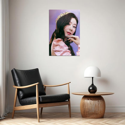 ITZY Chaeryeong CHECKMATE Concept Photo K-pop Music Poster Dreamy Royal Aesthetic  Elegant Female Korean Idol Fashion Print Trendy Girl Group Wall Art - xonomax