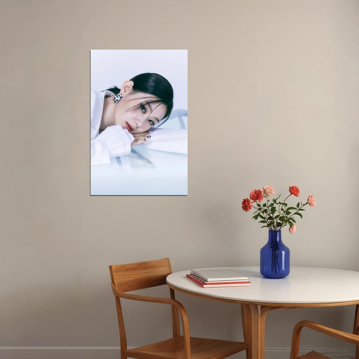 ITZY Chaeryeong CHECKMATE Concept Photo K-pop Music Poster Dreamy Royal Aesthetic  Elegant Female Korean Idol Fashion Print Trendy Girl Group Wall Art - xonomax