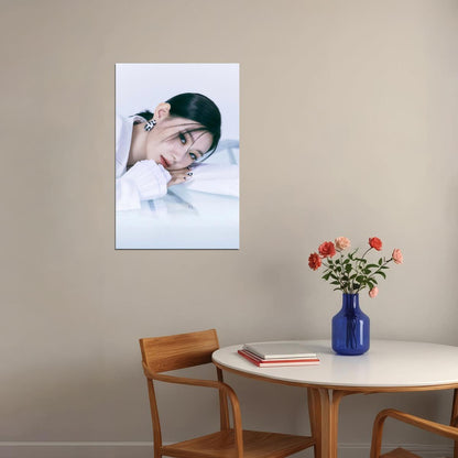 ITZY Chaeryeong CHECKMATE Concept Photo K-pop Music Poster Dreamy Royal Aesthetic  Elegant Female Korean Idol Fashion Print Trendy Girl Group Wall Art - xonomax