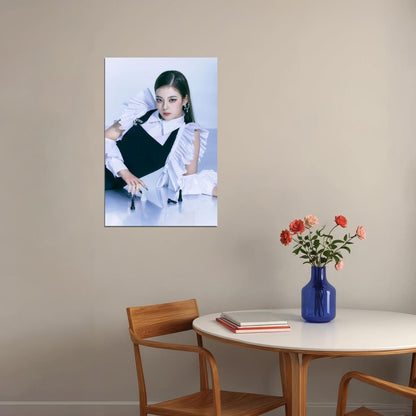 ITZY Lia CHECKMATE Concept Photo K-pop Music Poster Dreamy Royal Aesthetic  Elegant Female Korean Idol Fashion Print Trendy Girl Group Wall Art - xonomax