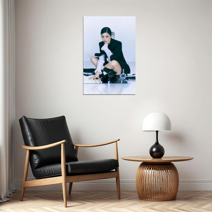 ITZY Ryujin CHECKMATE Concept Photo K-pop Music Poster Dreamy Royal Aesthetic  Elegant Female Korean Idol Fashion Print Trendy Girl Group Wall Art - xonomax