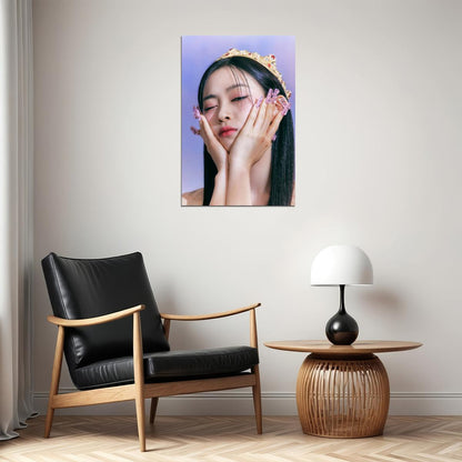 ITZY Ryujin CHECKMATE Concept Photo K-pop Music Poster Dreamy Royal Aesthetic  Elegant Female Korean Idol Fashion Print Trendy Girl Group Wall Art - xonomax
