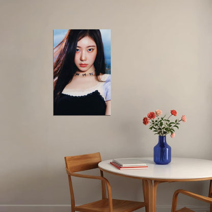 ITZY Chaeryeong GOLD Concept Photo Viral K-pop Music Poster Streetwear Aesthetic  Female Korean Idol Fashion Print Trendy Girl Group Wall Art - xonomax