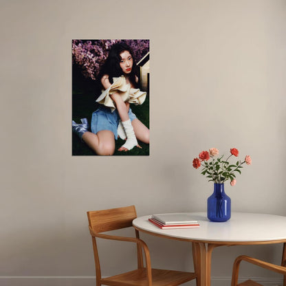 ITZY Chaeryeong GOLD Concept Photo Viral K-pop Music Poster Streetwear Aesthetic  Female Korean Idol Fashion Print Trendy Girl Group Wall Art - xonomax