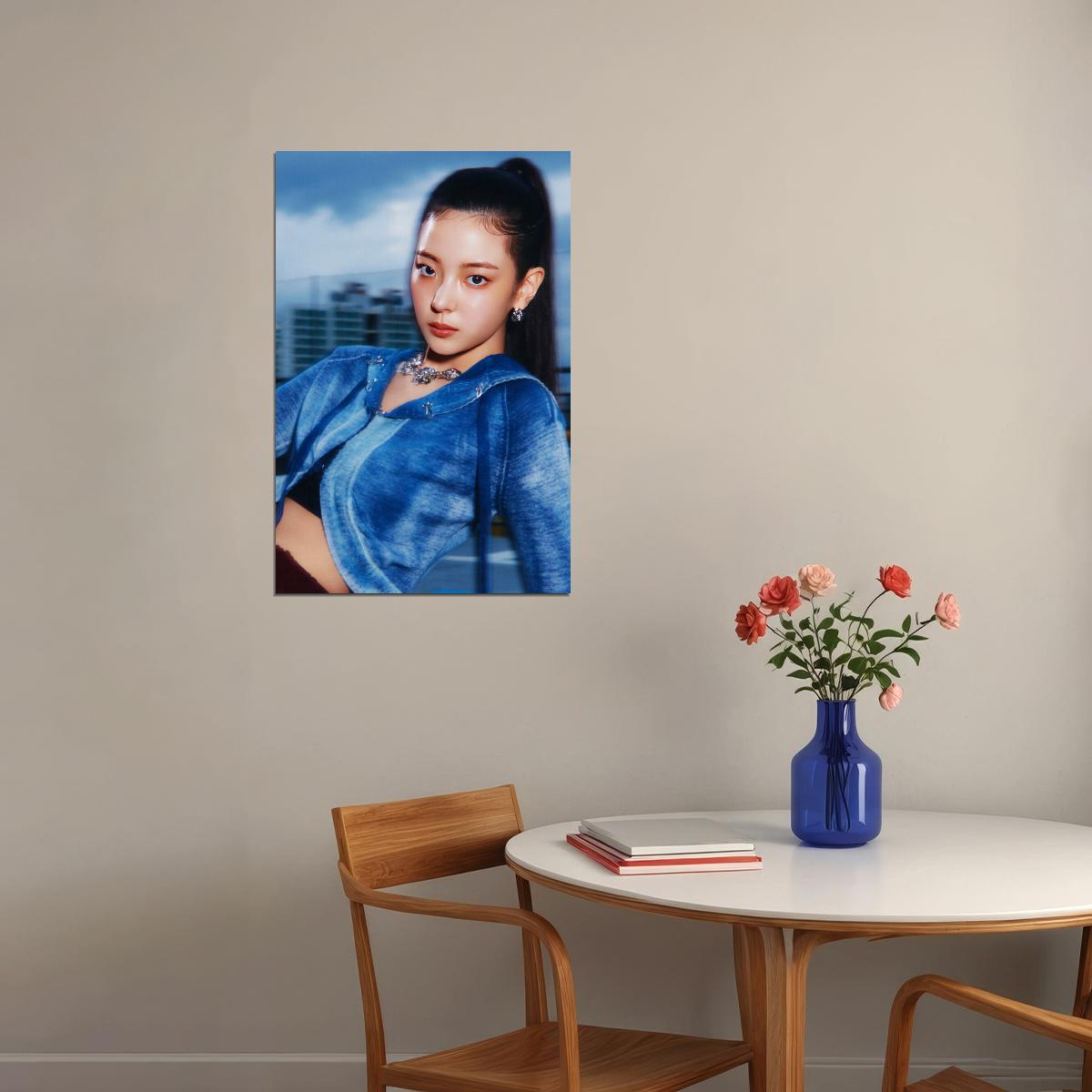 ITZY Lia GOLD Concept Photo Viral K-pop Music Poster Streetwear Aesthetic  Female Korean Idol Fashion Print Trendy Girl Group Wall Art - xonomax